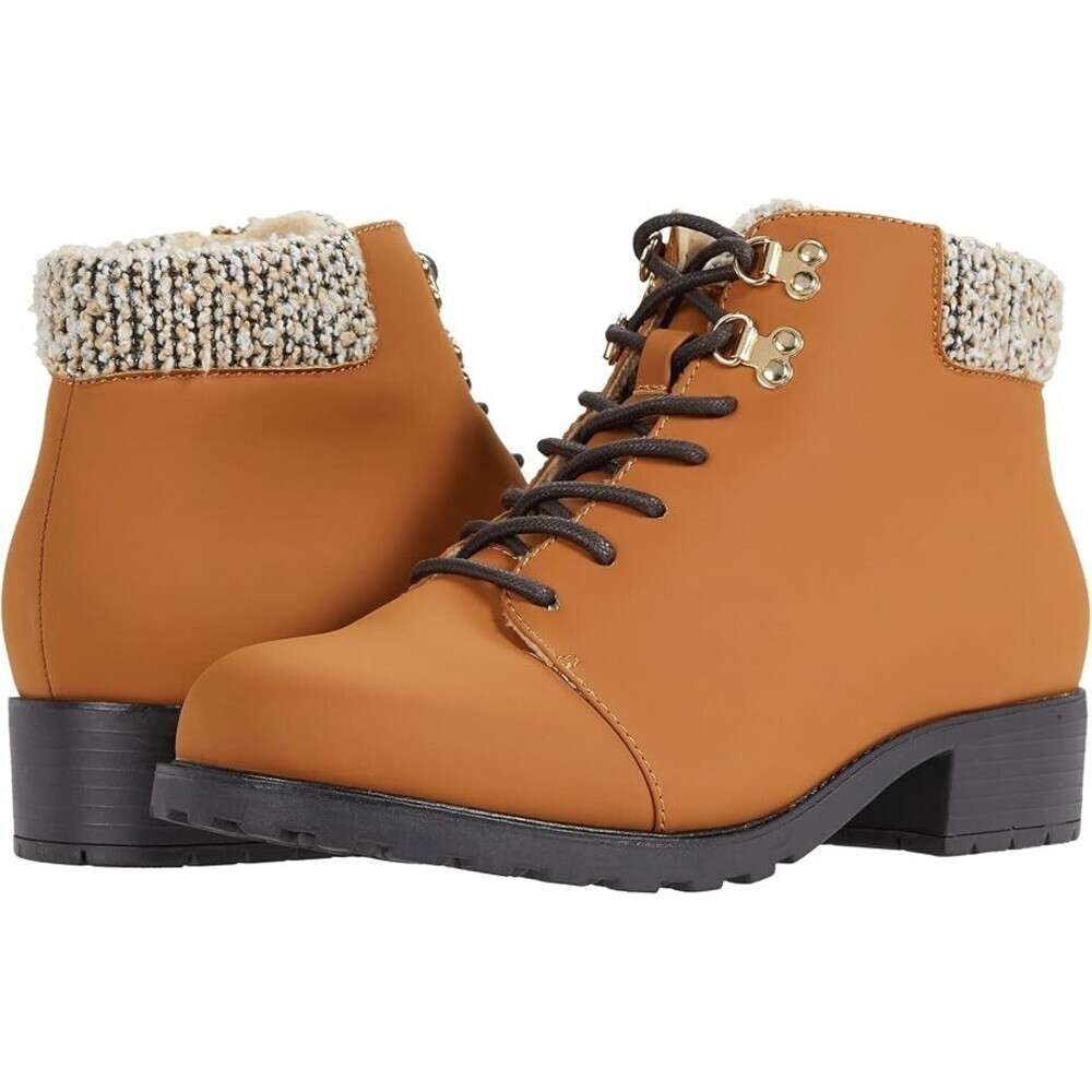 Trotters Becky 2.0 Boots Women's US 11 Brown Waterproof Faux Fur Lined JOBB052